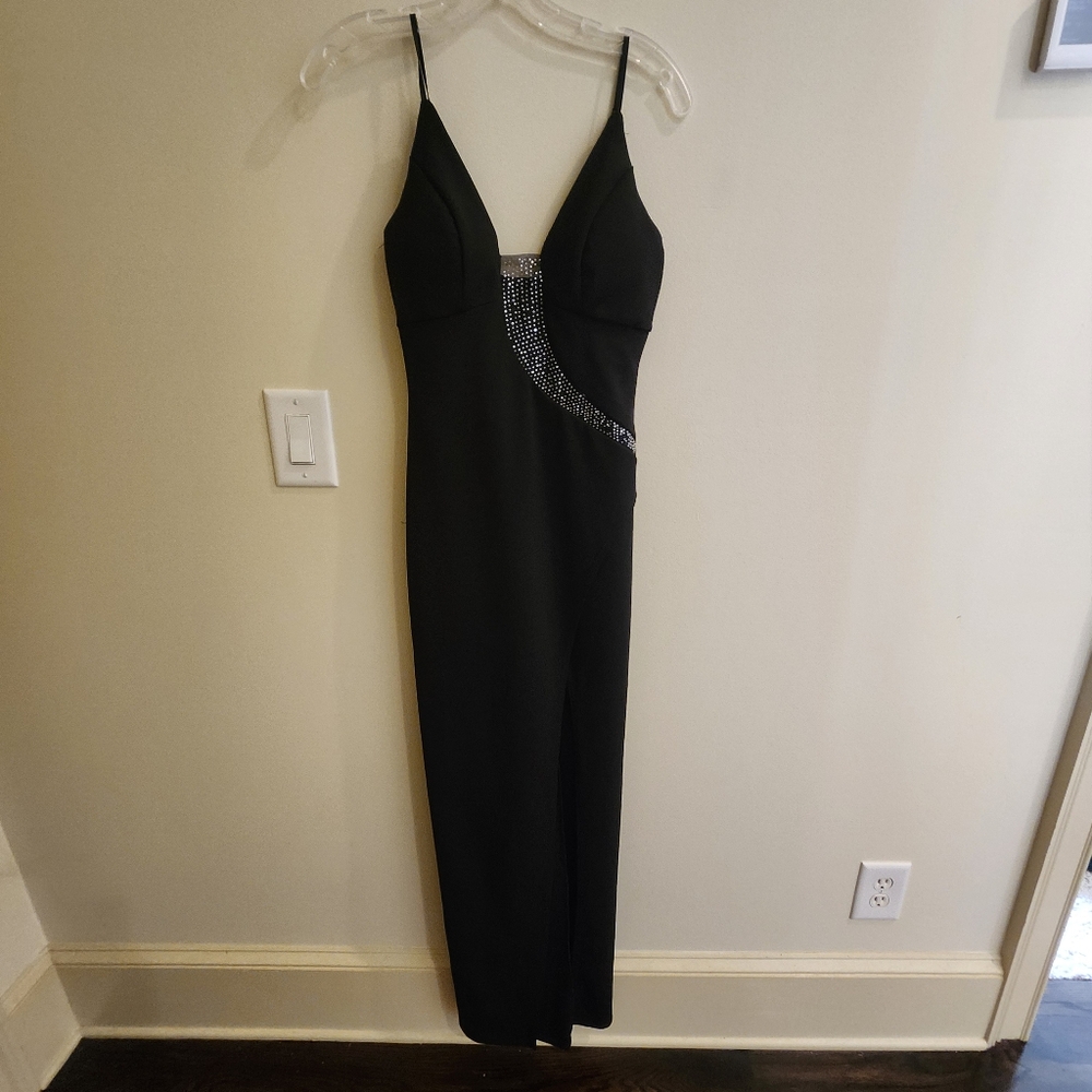 Elegant Black Evening Gown